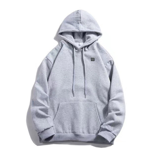 Heated Hoodie for Men Women with 10000mAh Rechargeable Battery Electric Unisex Heating Sweatshirt