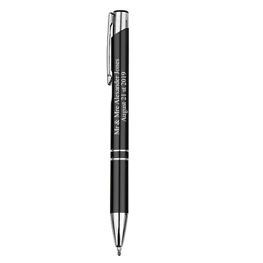 Custom Pens Office Pens Personalised Pens Metallic Printed Name Pen Custom Metal Pen Great Gift Ideas 12 Pieces