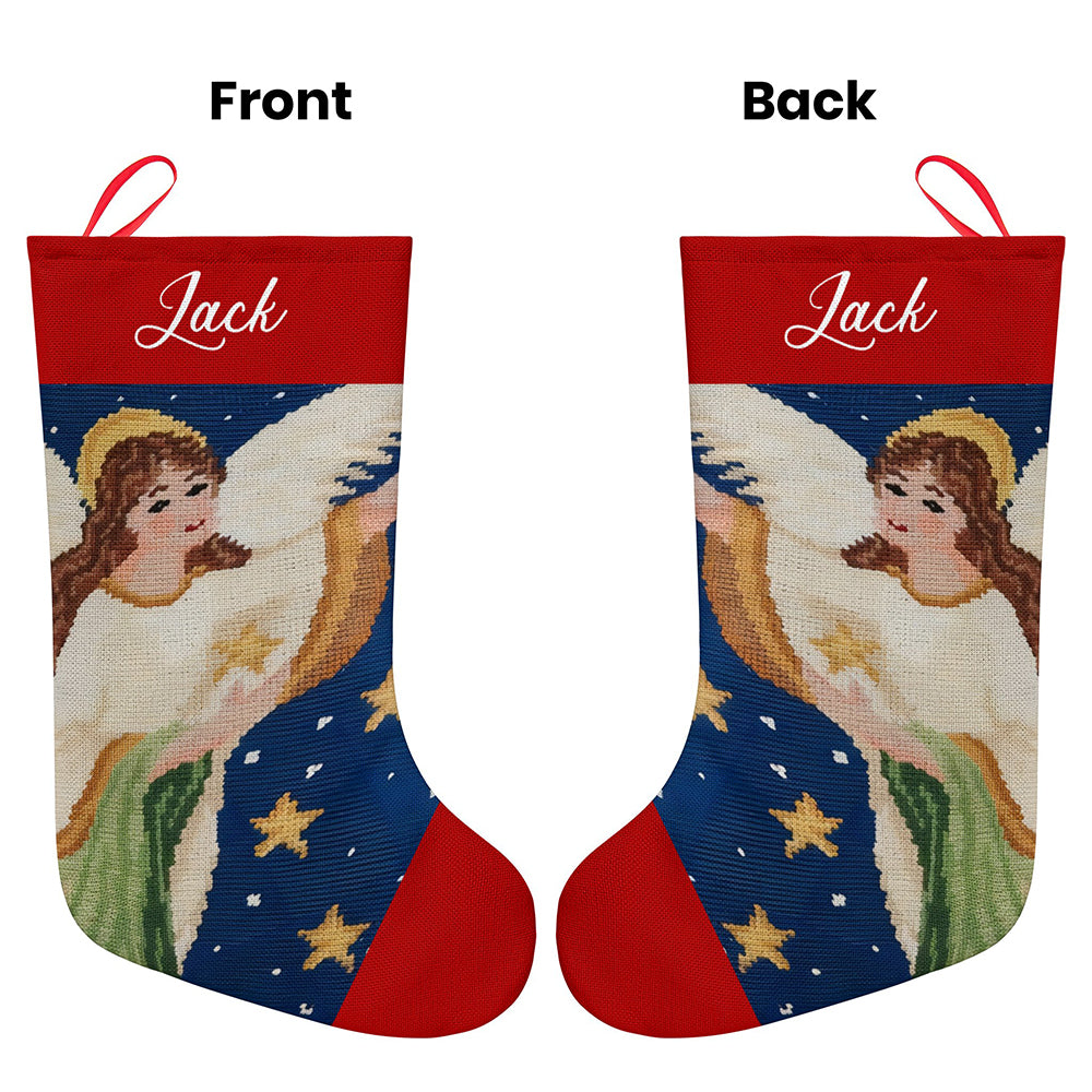 Personalised Christmas Stockings Custom Name Christmas Stocking