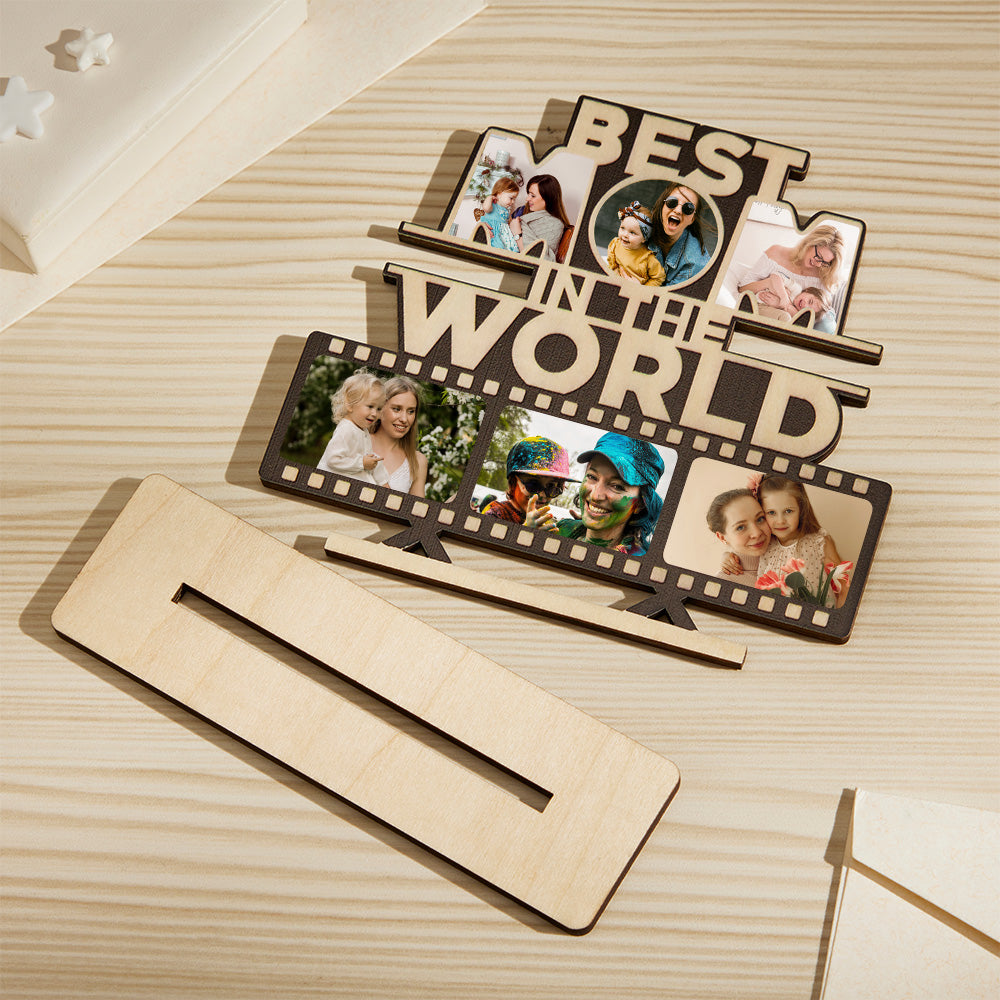257954796886032387aMeaningful Photo Frame Best Mom In The World Custom Photo Wooden Plaque Mother's Day Gifts