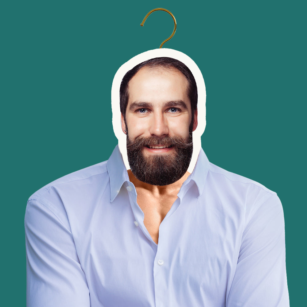 Custom Face Hanger For Your Friends Personalised Muscular Man Portrait Hanger