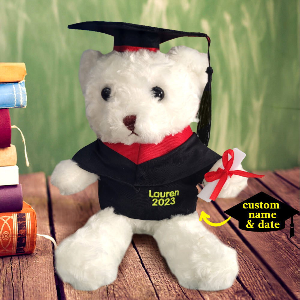 Personalised Graduation Bears Plush Stuffed Animal Bear for