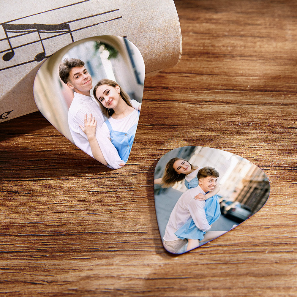 Custom Double Sided Photo Guitar Pick