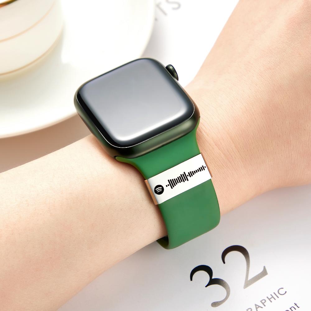 Custom Scannable Spotify Watch Accessories Personalised Music Watch Decoration