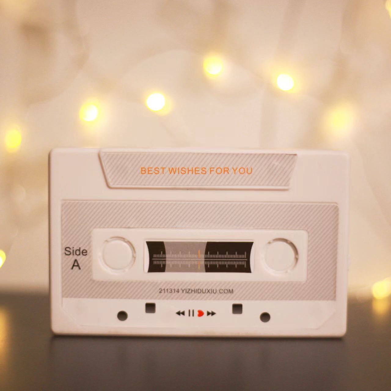 Vintage Recordable Cassette Phonograph Music Box Birthday Card Wish Christmas Gift Anniversary Birthday Gift For Bestie
