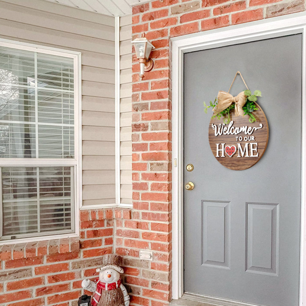 Memorial Day Interchangeable Door Sign 4th of July Welcome Sign Independence Day Patriotic Stars Door Hanger