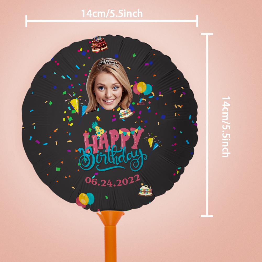Personalised Photo Happy Birthday Balloons for Birthday Party Decoration Supplies