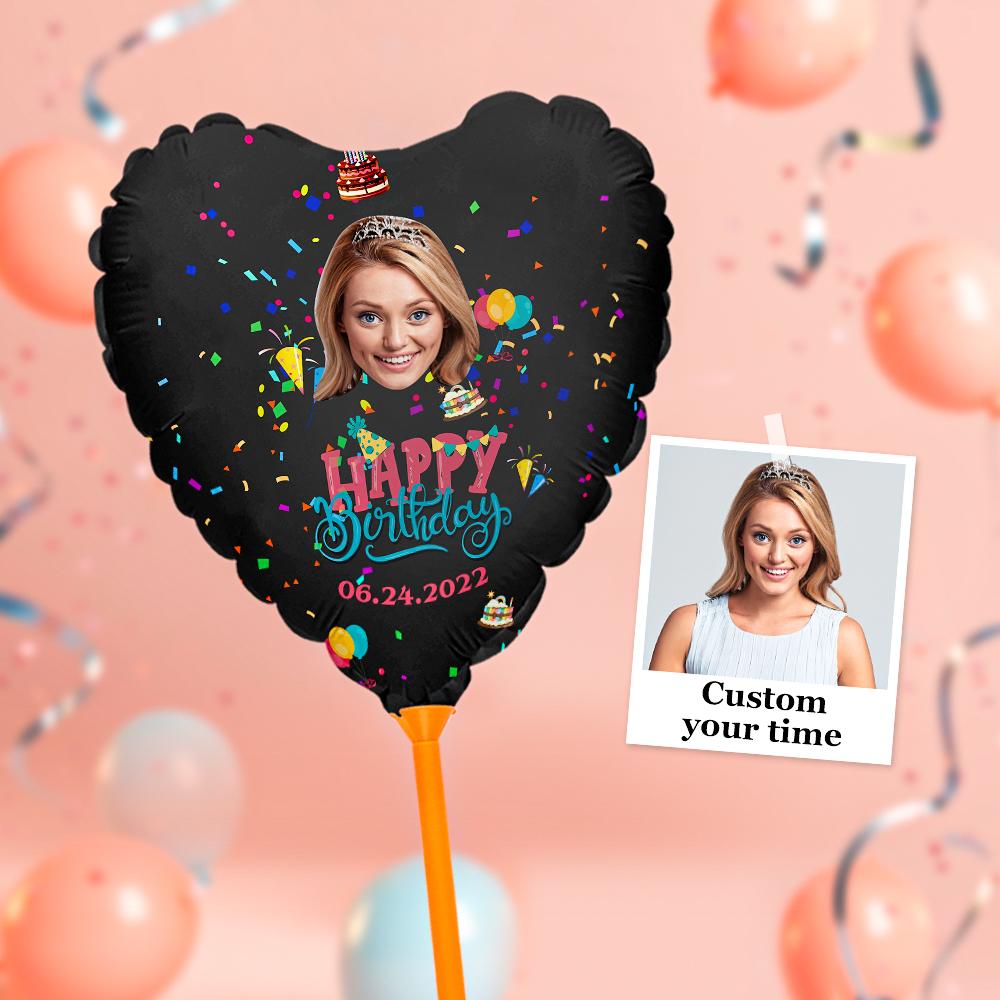 Personalised Photo Happy Birthday Balloons for Birthday Party Decoration Supplies