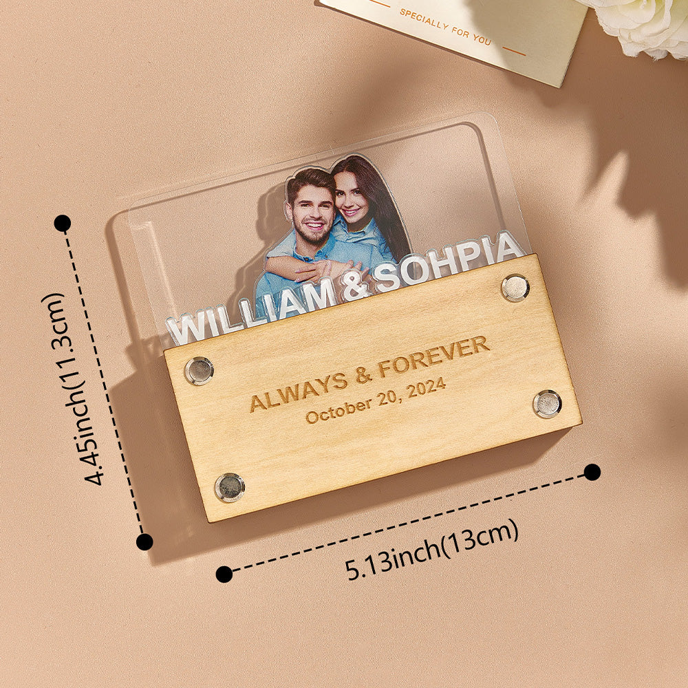 Personalised Photo Plaque Couple Plaque Home Decor Gift for Lover