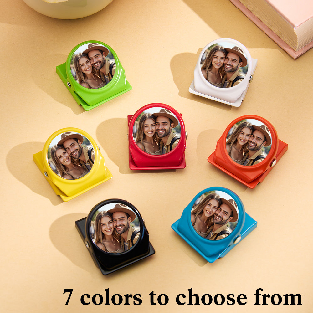 Personalised Magnetic Metal Clips Refrigerator Magnet with Photo Magnets Metal Clip