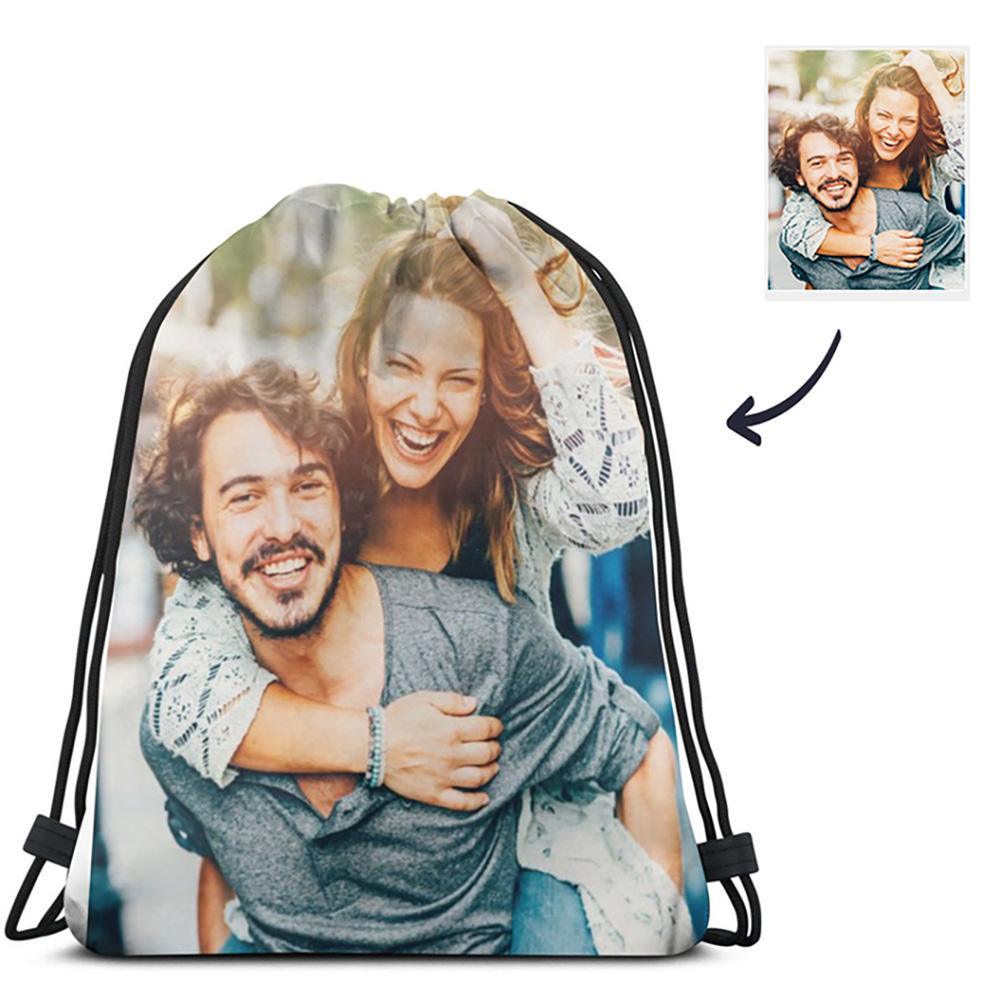 Personalised Drawstring Bags Photo Drawstring Sportpack