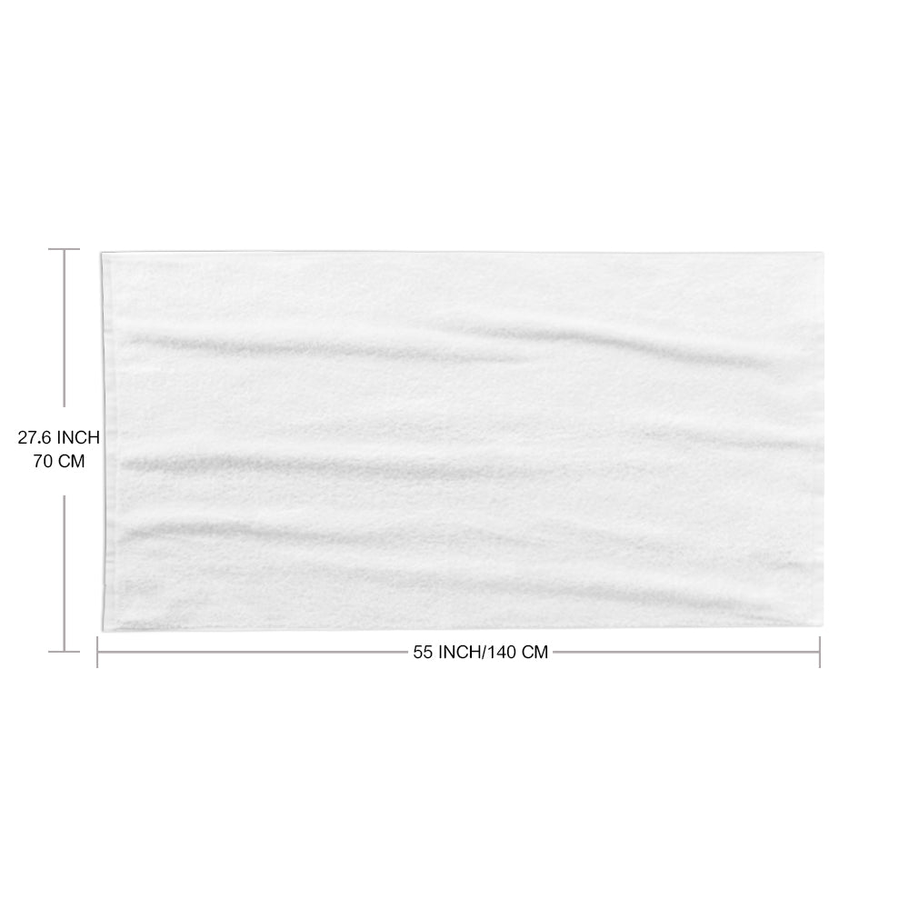 Customised Name Beach Towel Personalised Funny Pool Towels