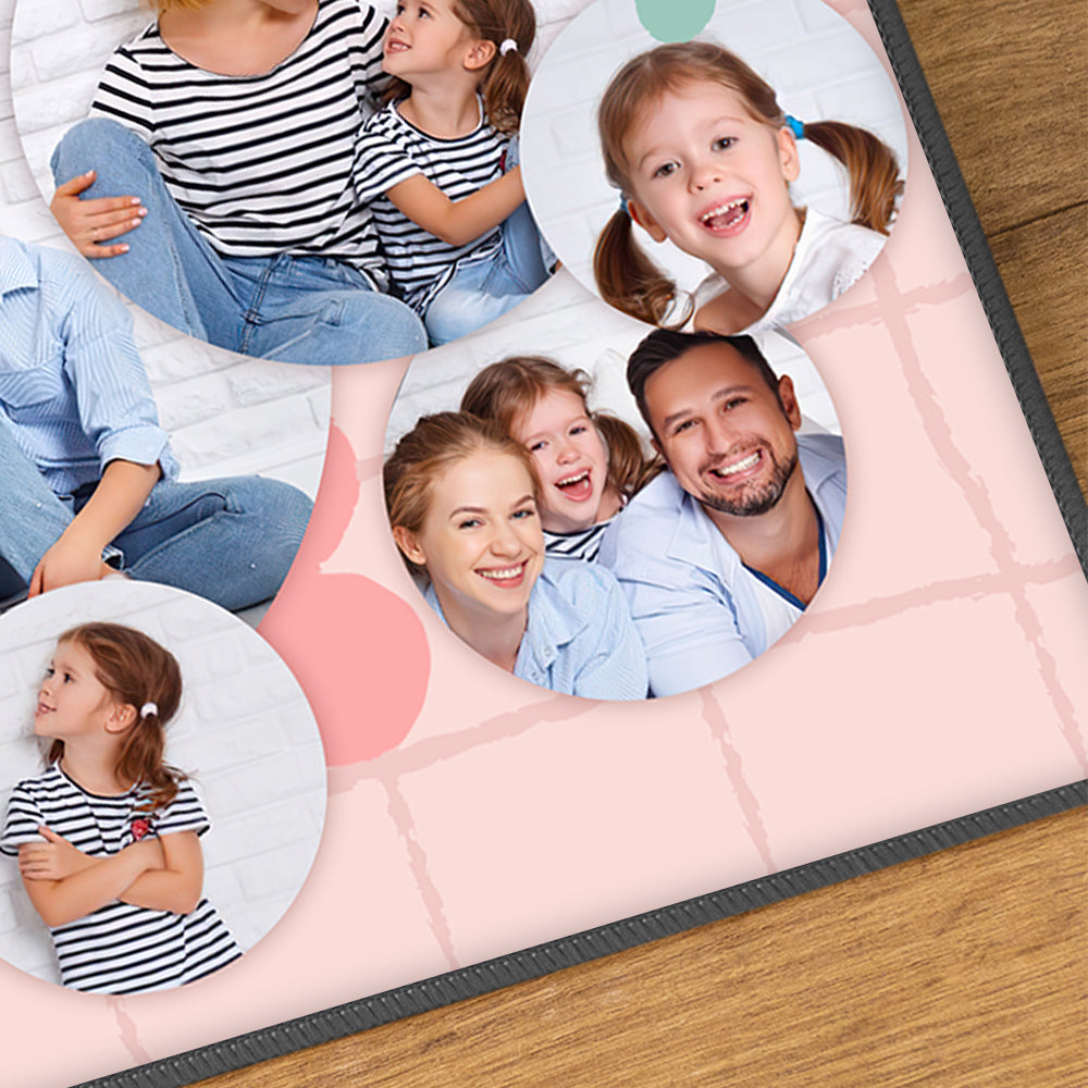 Custom Photo Mouse Pads Personalised Gaming Mat for Family