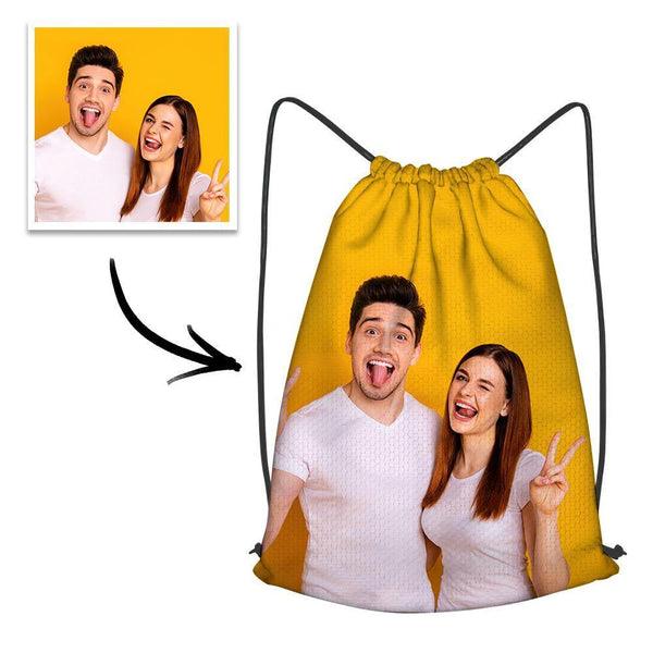 Personalised Drawstring Bags Photo Drawstring Sportpack