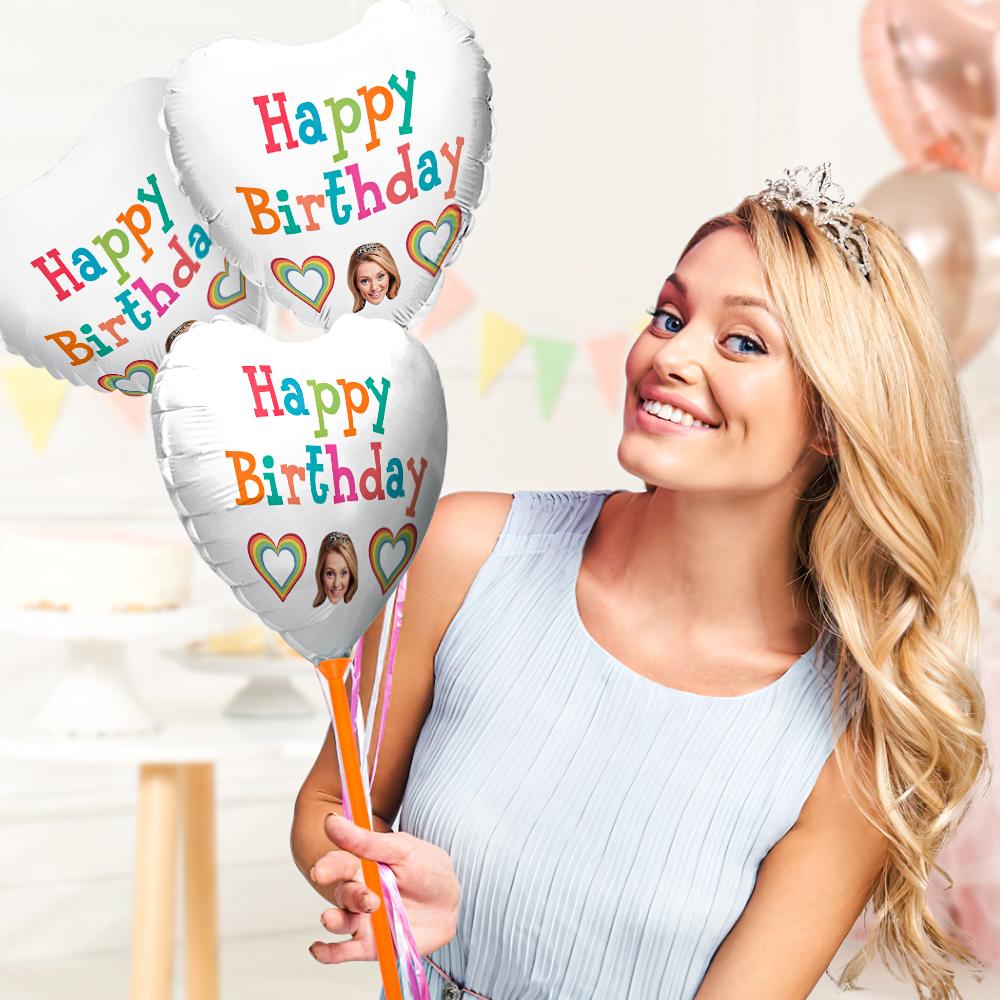 Personalised Balloons Happy Birthday Party Decoration