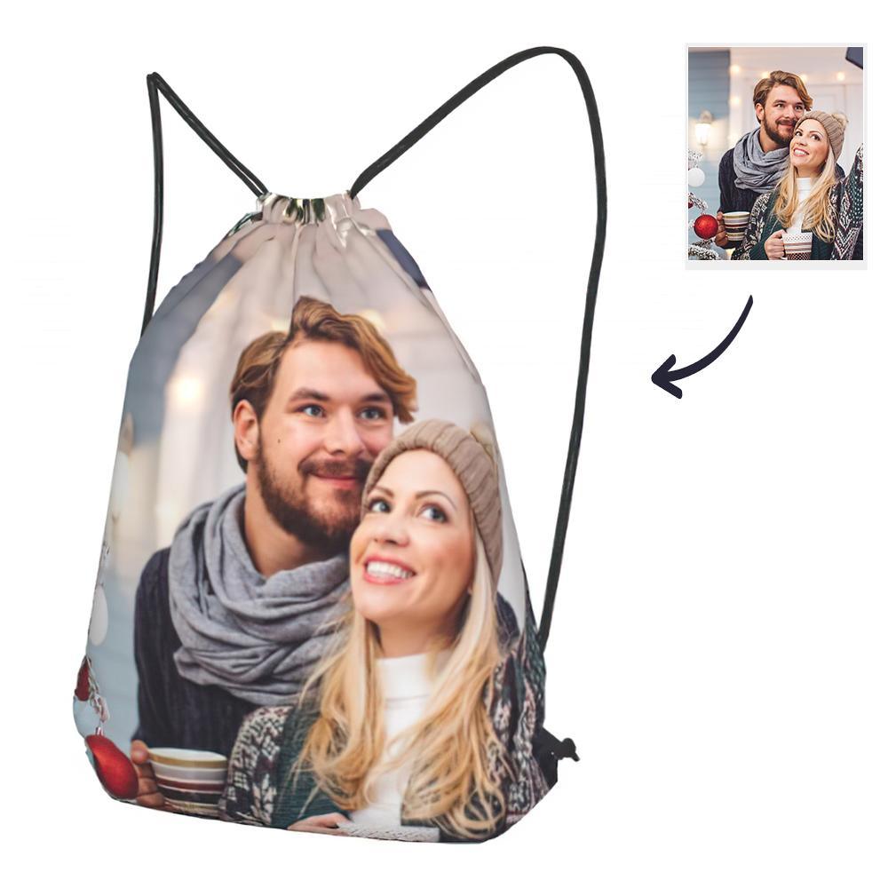 Personalised Drawstring Bags Photo Drawstring Sportpack