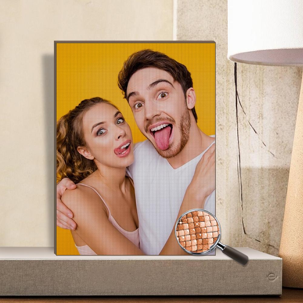 Personalised 5D Diamond Painting Without Frame - 7 Colors