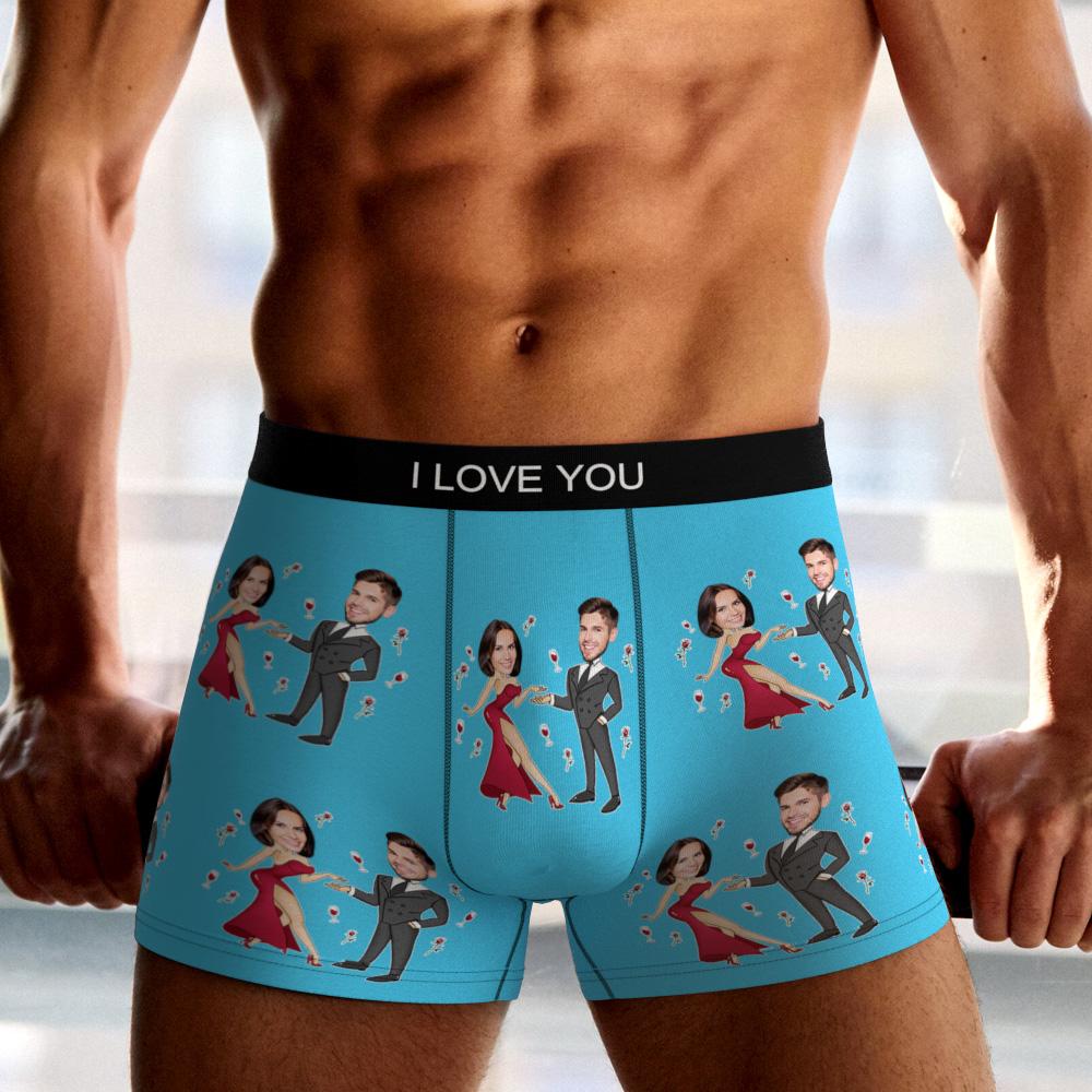 Customised Face Boxer Underwear