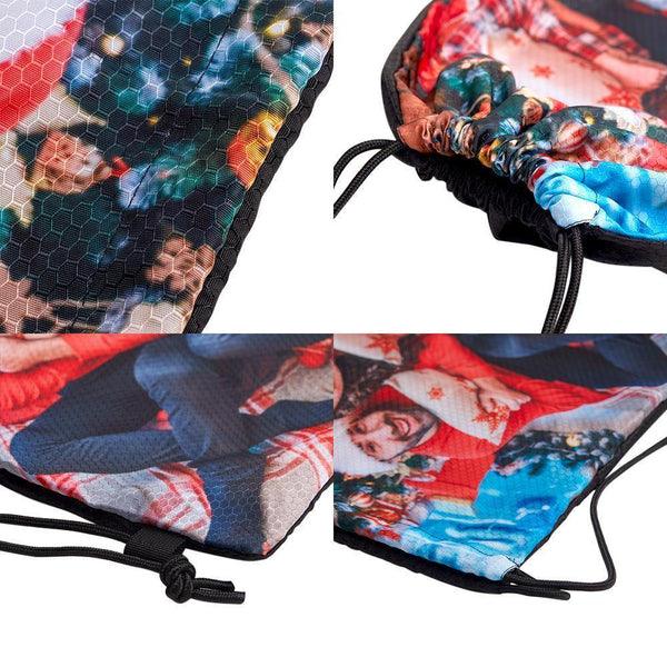 Personalised Drawstring Bags Photo Drawstring Sportpack
