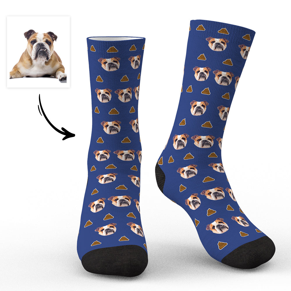 Custom Face Socks Personalised Dog Photo Socks