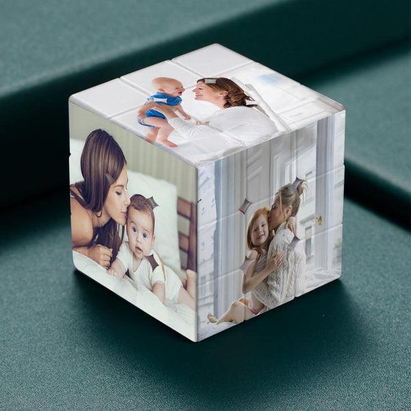 Customised Multi Photo Rubik's Cube Mother's Day Gift