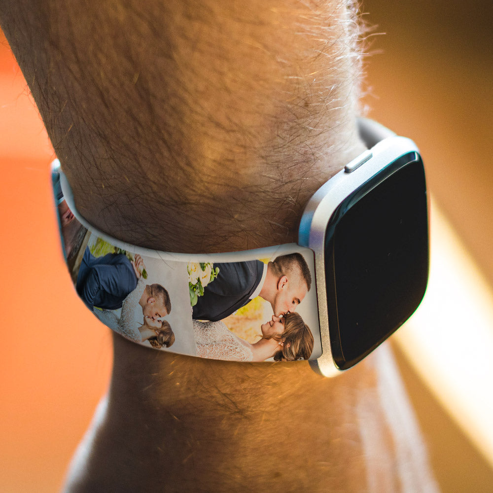 Custom Collage Photo Apple Watch Bands Silicone