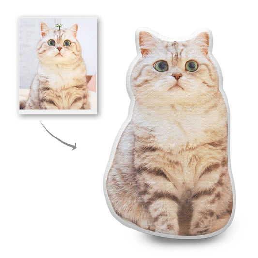 Customised Face Pillow Personalised Cat Pet Pillow with Picture