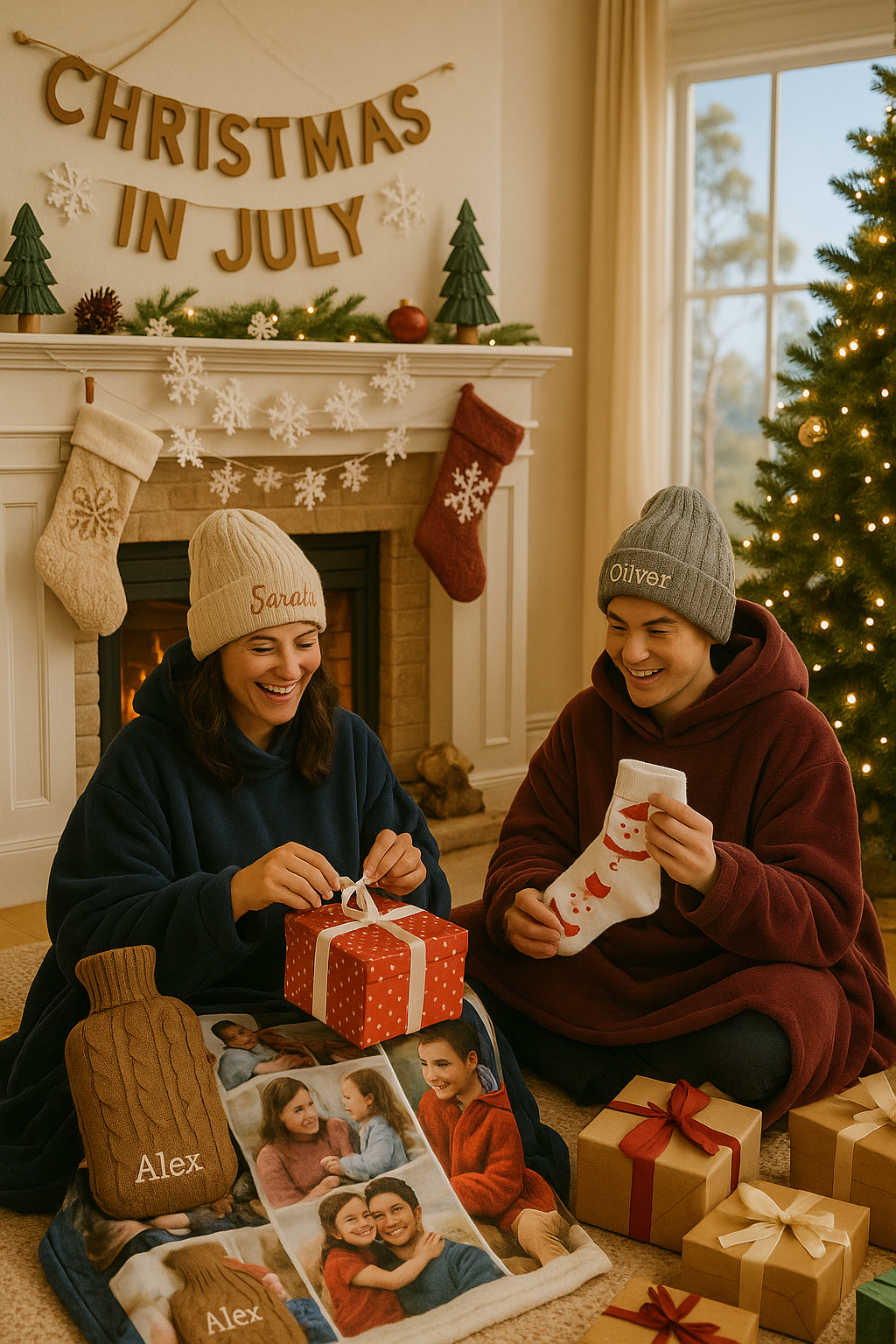 Personalised Gifts for Christmas in July