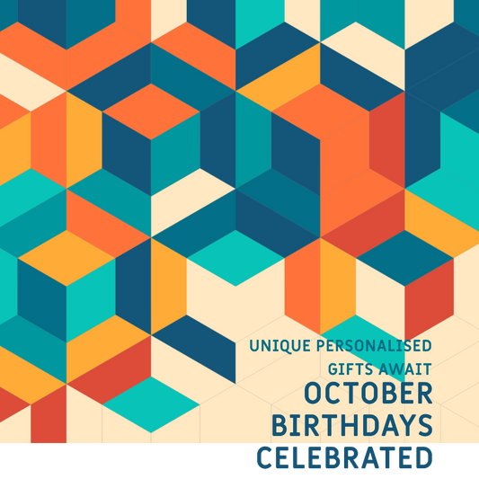 Personalised Gifts for Birthdays in October