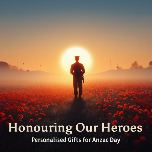 Personalised gifts for Anzac day
