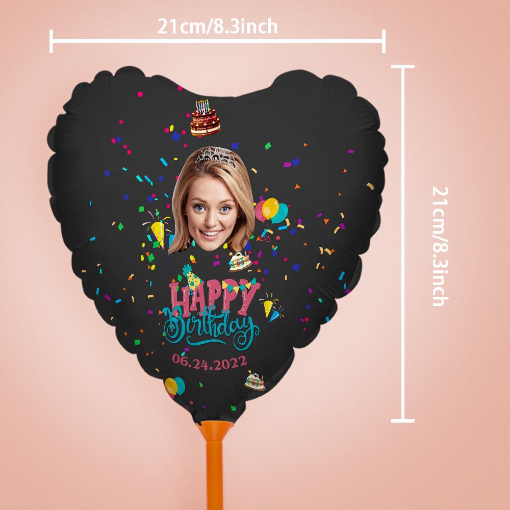 Personalised Photo Happy Birthday Balloons for Birthday Party Decoration Supplies