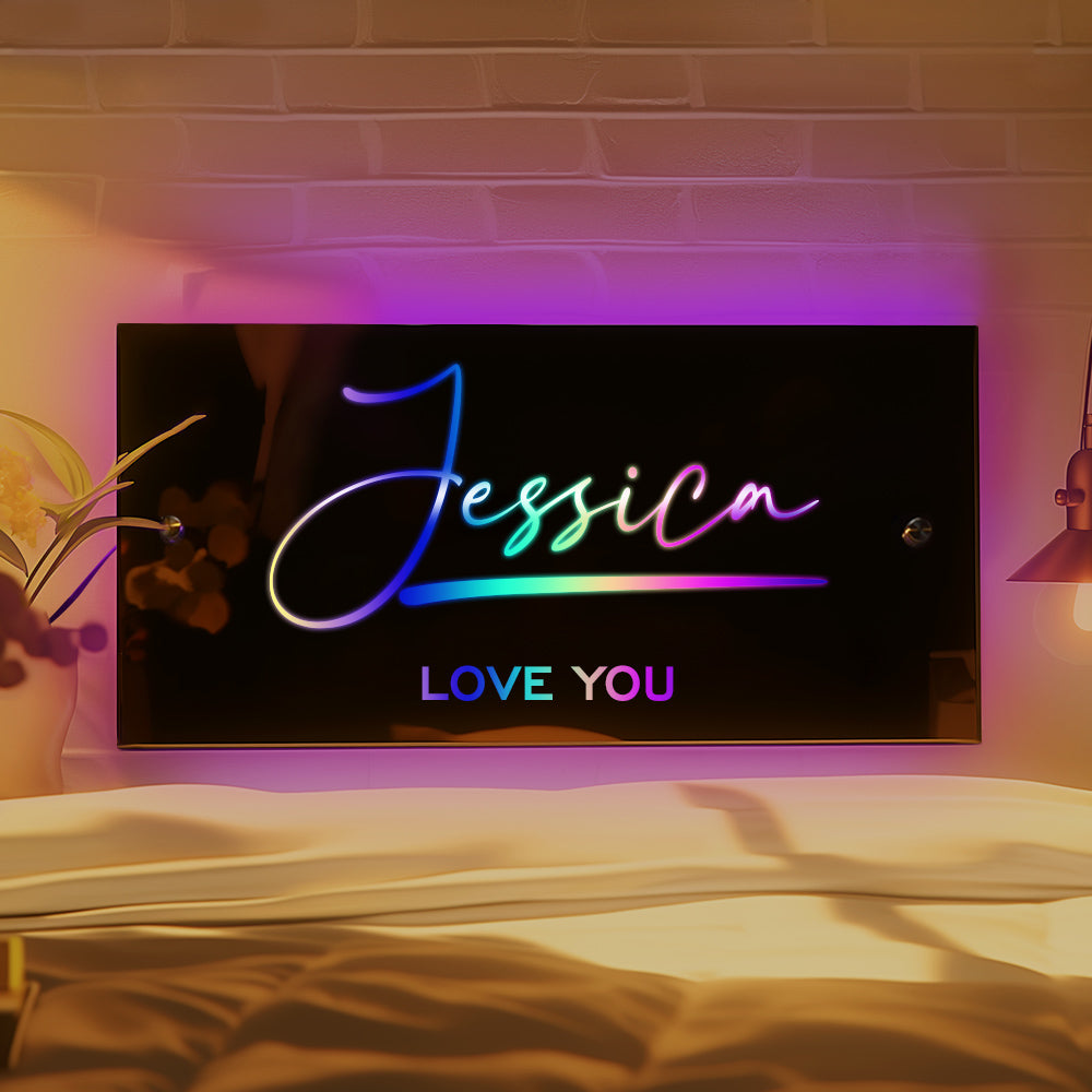 Hot Sale Personalised Name Mirror - Light Up Mirror