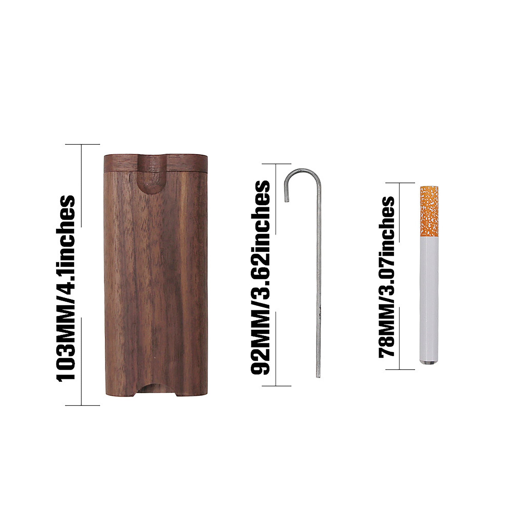 Personalised Dugout One Hitter Wooden Decorative Box Perfect for Gift Giving