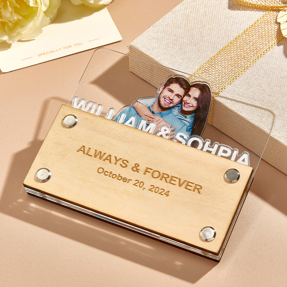 Personalised Photo Plaque Couple Plaque Home Decor Gift for Lover