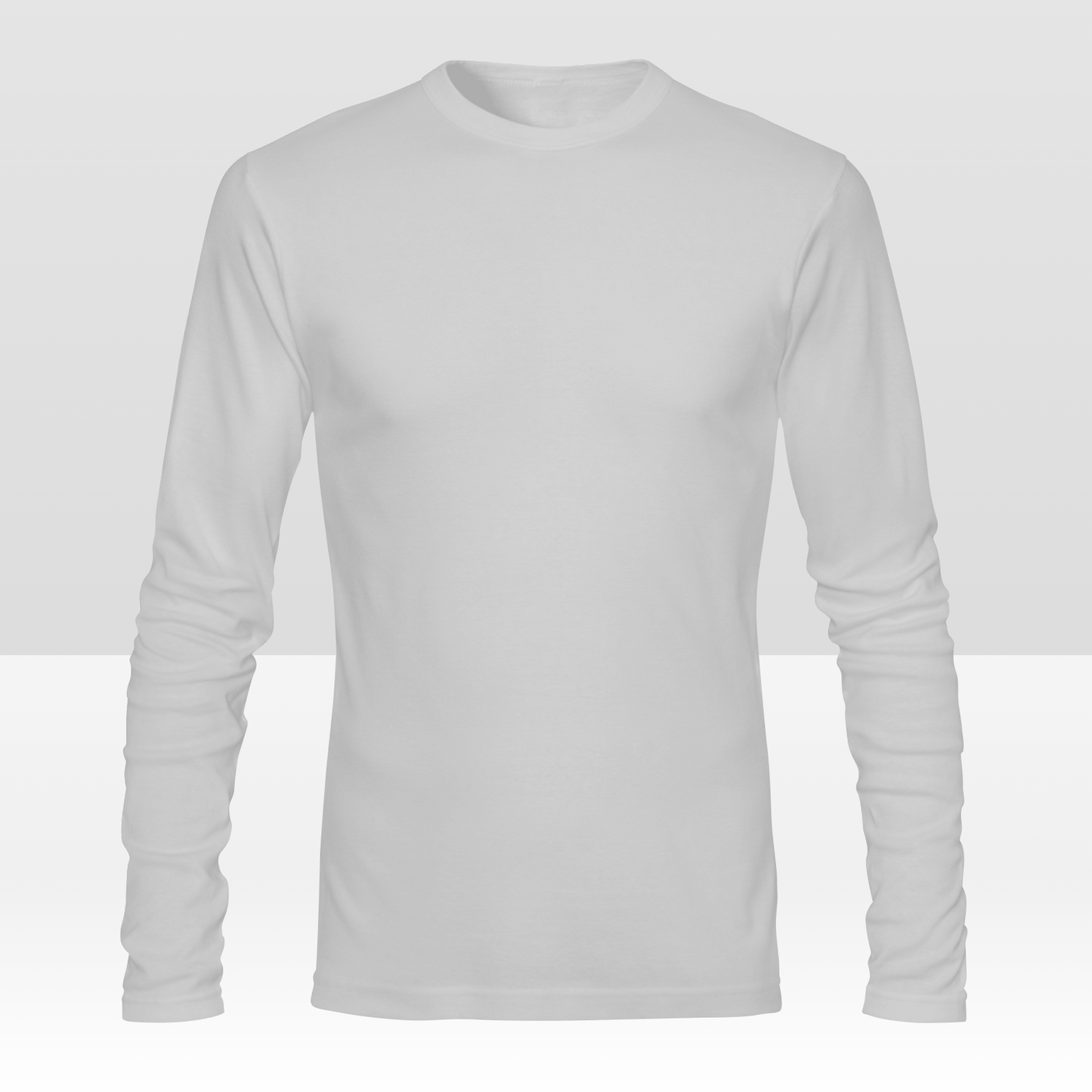 Custom Double-Sided Men's Long Sleeve T-Shirt Personalized All-Over Print Tee with Your Design