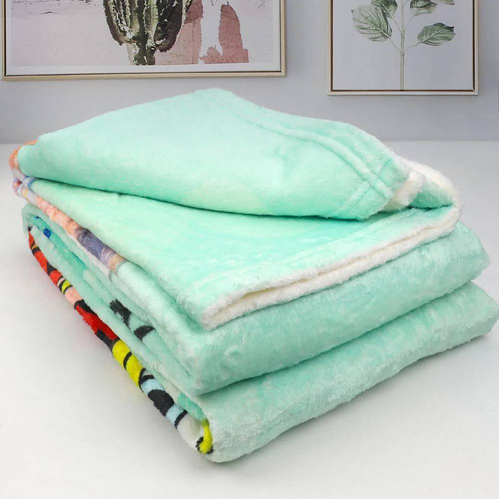 Custom Collage Fleece Blanket with Text - 6 Photos