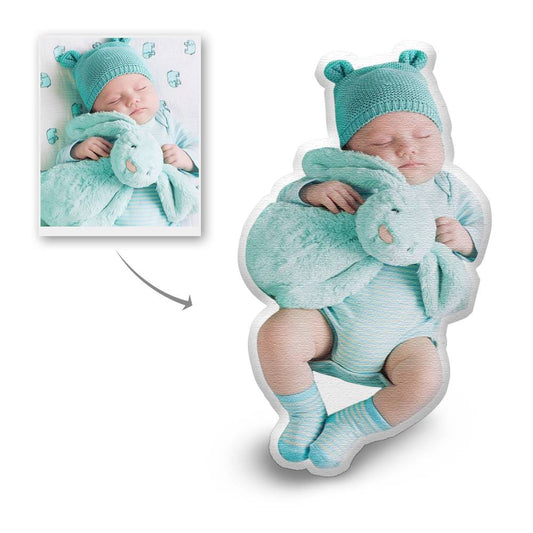 Personalised Shaped Pillow with Photo Custom 3D Portrait Pillow