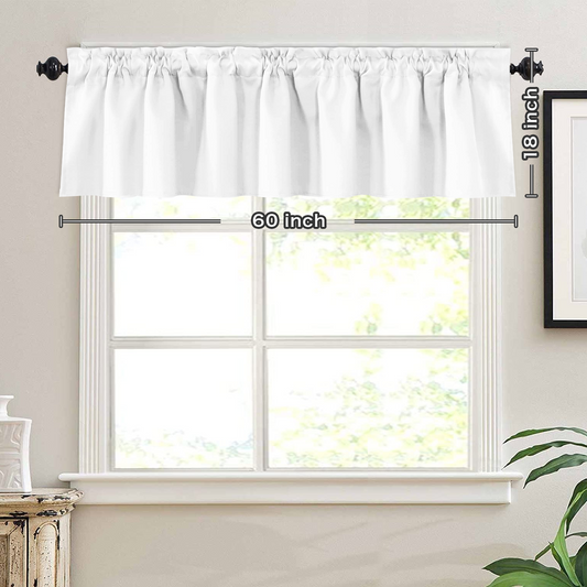 Custom Short Window Curtain with Your Photo or Text Design