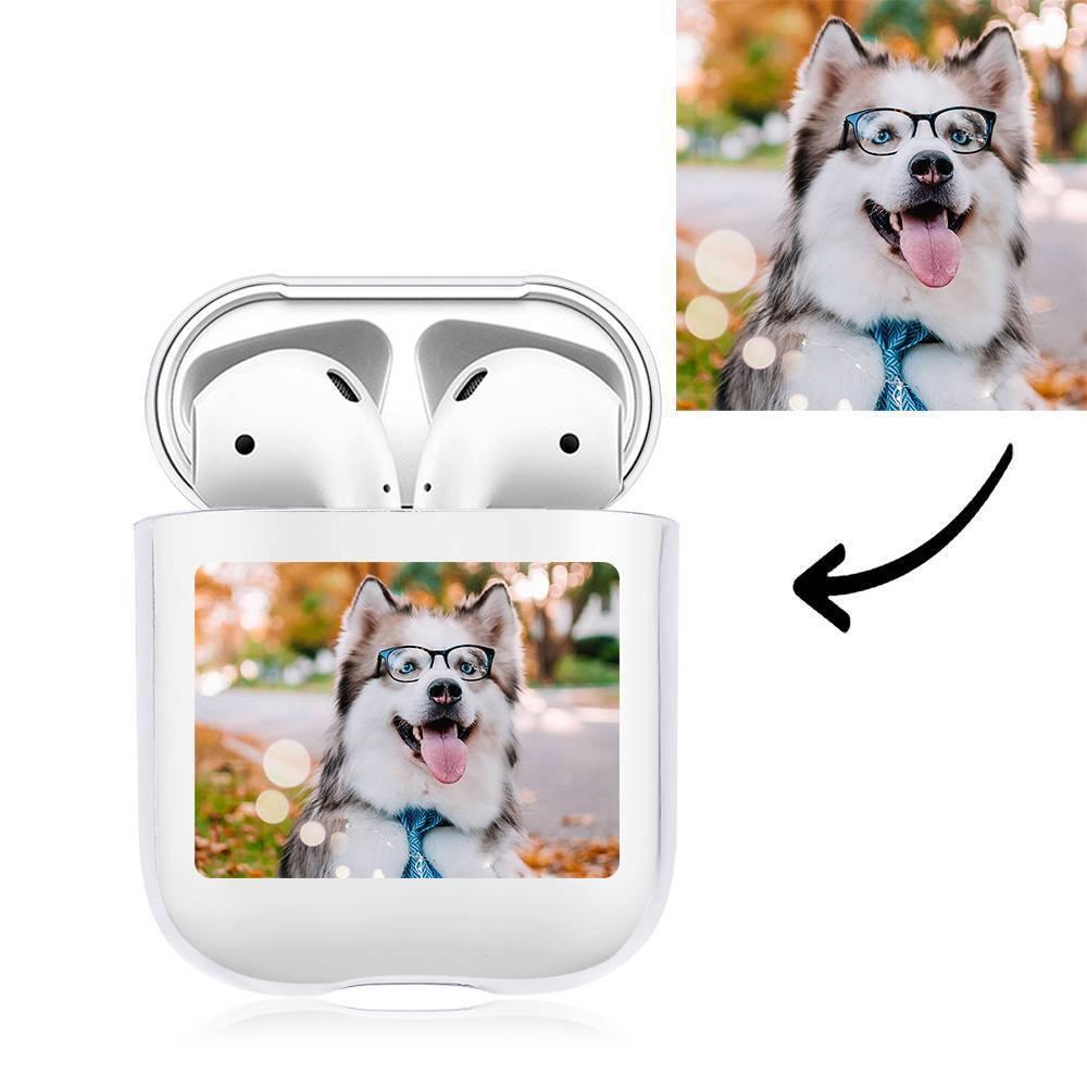Personalised AirPods Case Earphone Cover Acrylic Transparent