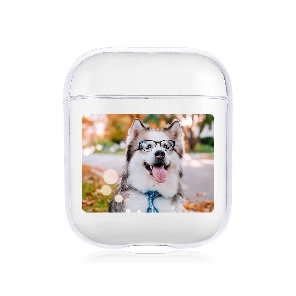 Personalised AirPods Case Earphone Cover Acrylic Transparent