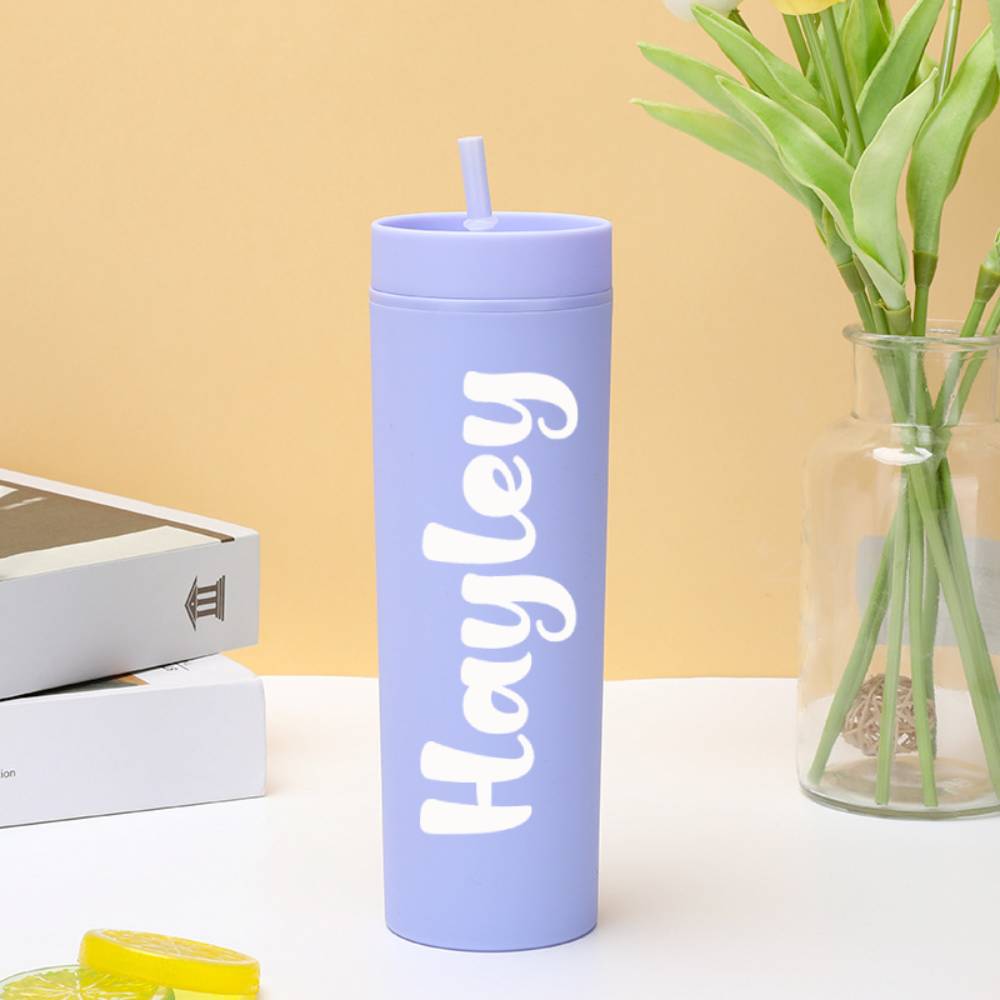 Personalised Plastic Sippy Cup Wedding Gift - Custom Engraved