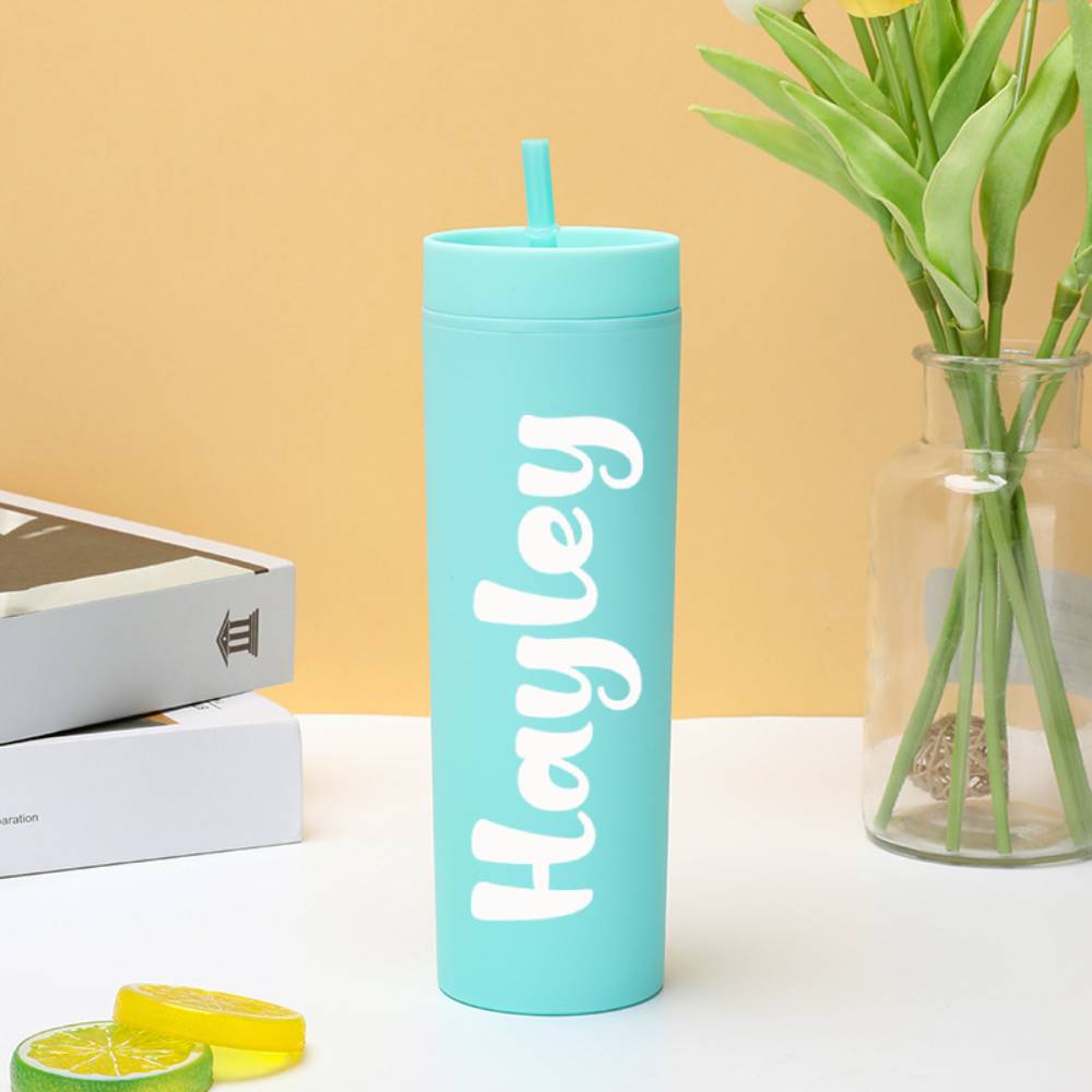 Personalised Plastic Sippy Cup Wedding Gift - Custom Engraved