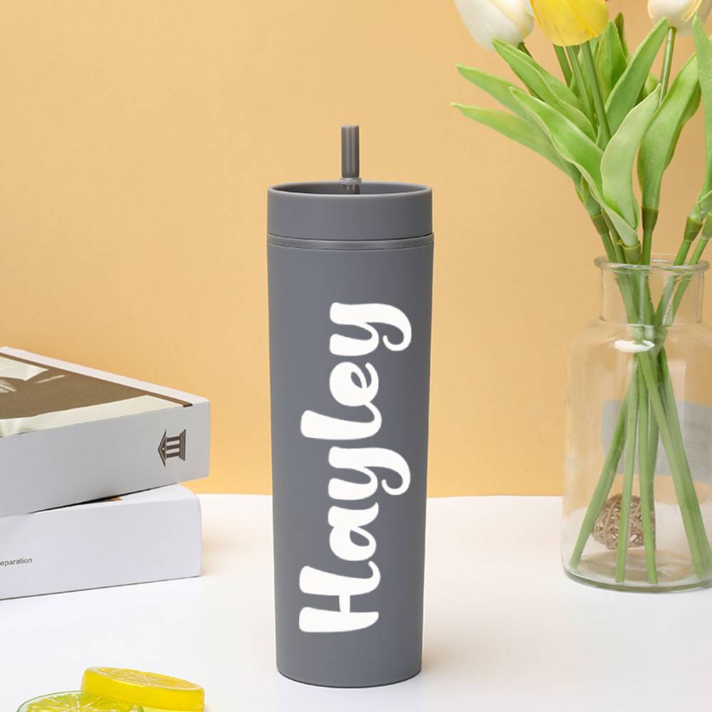 Personalised Plastic Sippy Cup Wedding Gift - Custom Engraved