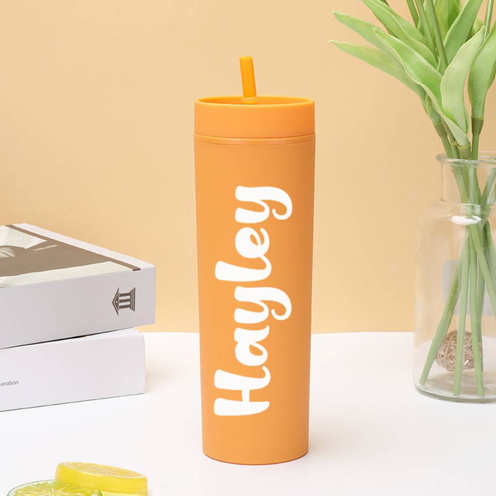 Personalised Plastic Sippy Cup Wedding Gift - Custom Engraved
