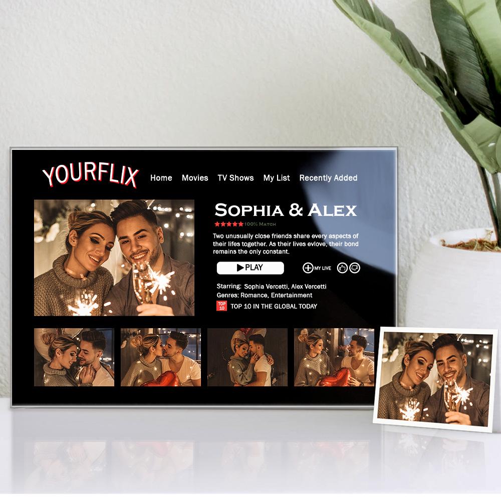 Custom Movie Poster Plaque Personalised Plaque Lover Gifts for Couple
