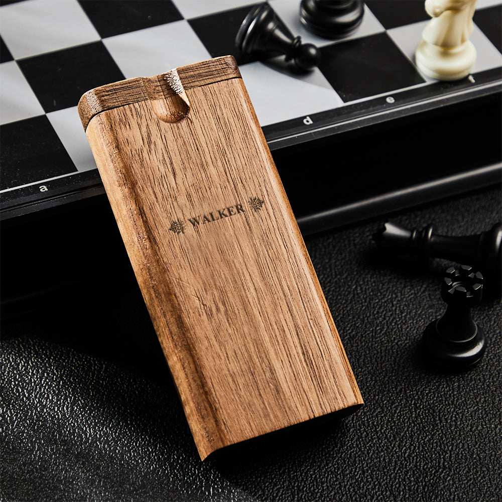 Personalised Name Wooden Box Dugout One Hitter Storage Box with Lid Personalised Gift for Men