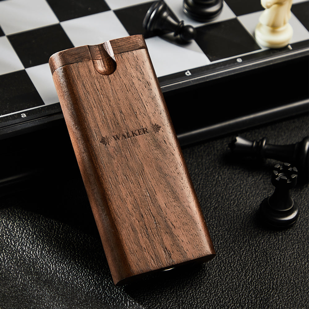 Personalised Name Wooden Box Dugout One Hitter Storage Box with Lid Personalised Gift for Men