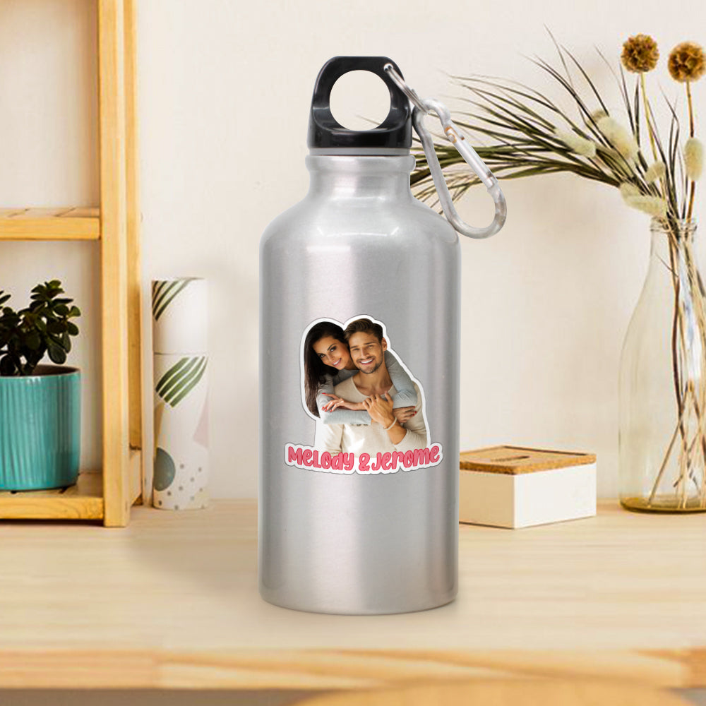 Custom Cup Computer Couple Sticker Personalised Sticker Gift for Lover
