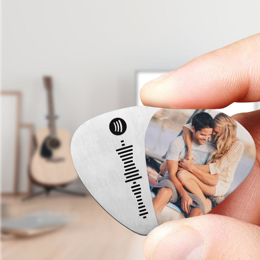Custom Spotify Code Guitar Pick Photo Guitar Pick 4 Color