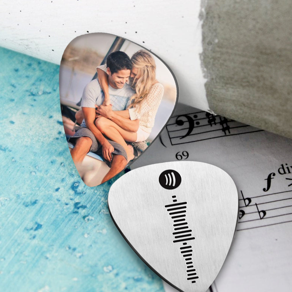 Custom Spotify Code Guitar Pick Photo Guitar Pick 4 Color